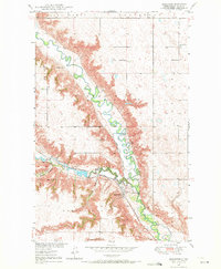 Burlington 1948 topographic map thumbnail