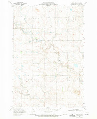 Burt NW 1969 topographic map thumbnail