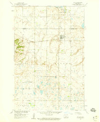 Butte 1958 topographic map thumbnail