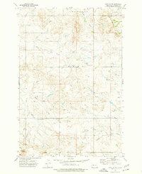 Camel Butte 1973 topographic map thumbnail