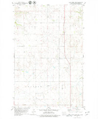 Camp Creek West 1978 topographic map thumbnail