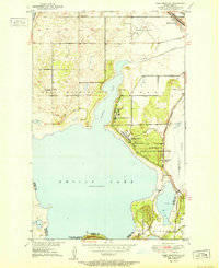 Camp Grafton 1951 topographic map thumbnail