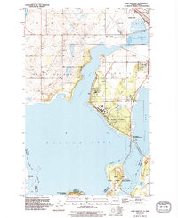 Camp Grafton 1994 topographic map thumbnail