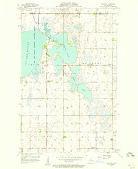 Cando SE 1957 topographic map thumbnail