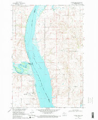 Cannon Ball 1968 topographic map thumbnail