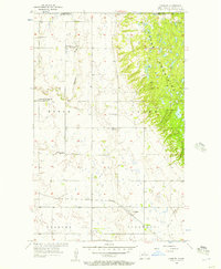 Carbury 1956 topographic map thumbnail