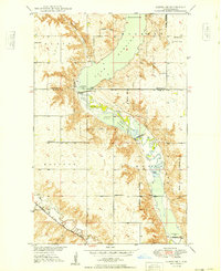 Carpio NE 1949 topographic map thumbnail