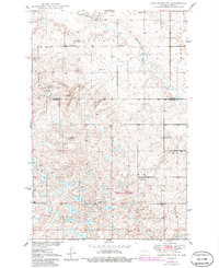 Carrington SW 1950 topographic map thumbnail