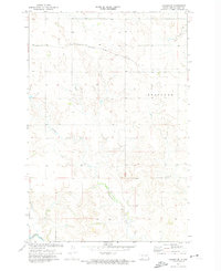 Carson SE 1972 topographic map preview
