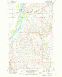 Cartwright 1972 topographic map thumbnail