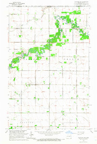 Cavalier NW 1964 topographic map thumbnail