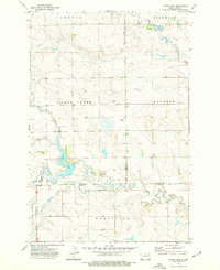Cedar Lake 1973 topographic map thumbnail