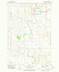 Cedar Ridge 1973 topographic map thumbnail
