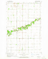 Caledonia 1964 topographic map thumbnail