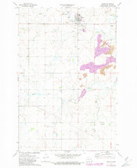 Center 1972 topographic map thumbnail