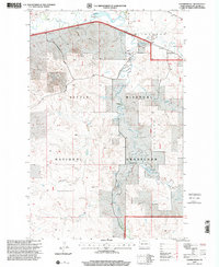 Charbonneau 1997 topographic map thumbnail