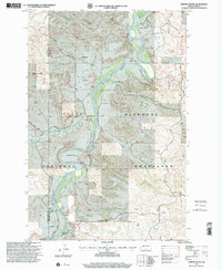 Chimney Butte 1997 topographic map thumbnail