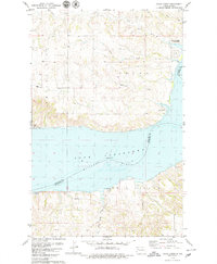 Chris Creek 1979 topographic map thumbnail