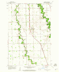 Christine 1959 topographic map thumbnail