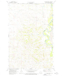 Cinnamon Creek 1974 topographic map thumbnail