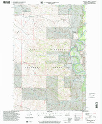Cinnamon Creek 1997 topographic map thumbnail