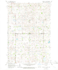 Claire City NE 1964 topographic map thumbnail