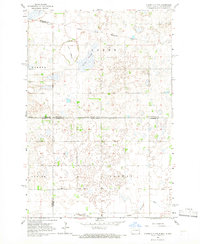 Claire City NW 1964 topographic map thumbnail