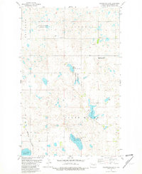 Clearwater Lake 1981 topographic map thumbnail