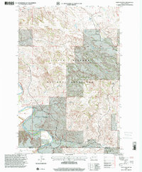 Cliffs Plateau 1997 topographic map thumbnail
