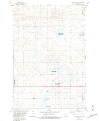 Coldwater Lake 1982 topographic map thumbnail