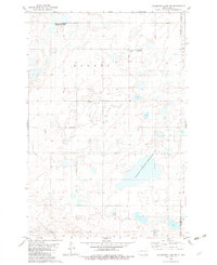 Coldwater Lake NE 1982 topographic map thumbnail