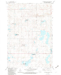 Coldwater Lake SW 1982 topographic map thumbnail