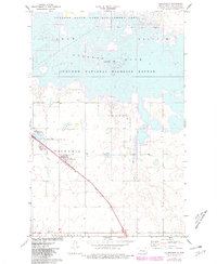 Coleharbor 1972 topographic map thumbnail