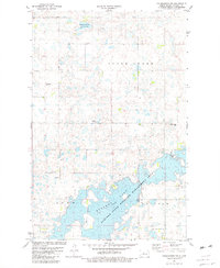 Coleharbor NW 1981 topographic map thumbnail