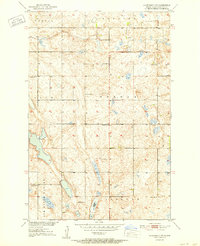 Courtenay NW 1952 topographic map thumbnail