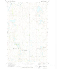 Crary NW 1971 topographic map thumbnail