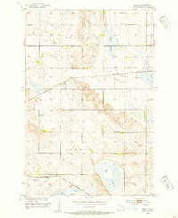 Crete 1952 topographic map thumbnail