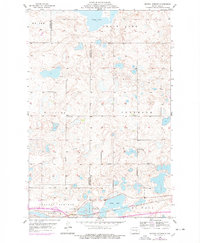 Crystal Springs 1955 topographic map thumbnail