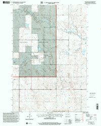 Daglum SE 1997 topographic map thumbnail
