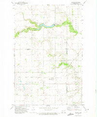 Dahlen 1971 topographic map thumbnail