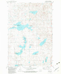 Danzig 1982 topographic map thumbnail