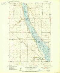 Deep 1950 topographic map thumbnail