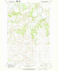 Deep Creek North 1979 topographic map thumbnail