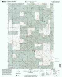 Deep Creek South 1997 topographic map thumbnail
