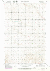 Deering SW 1949 topographic map thumbnail