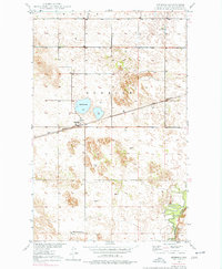 Denbigh 1949 topographic map thumbnail
