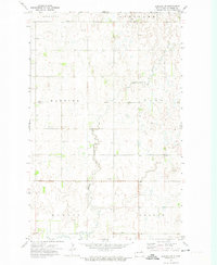 Derrick SW 1972 topographic map thumbnail