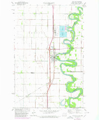 Drayton 1971 topographic map thumbnail