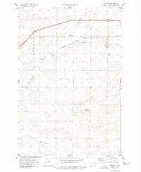 Driscoll 1975 topographic map thumbnail