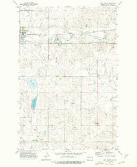 Dunn Center 1973 topographic map thumbnail